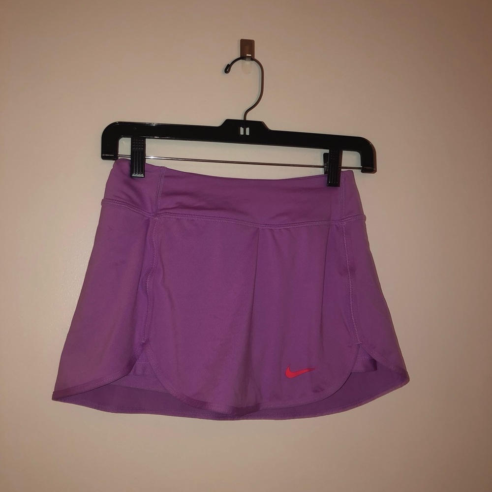 purple nike tennis skirt